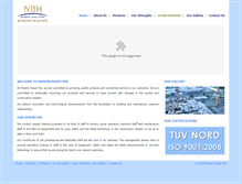 Tablet Screenshot of modernreadymix.ae